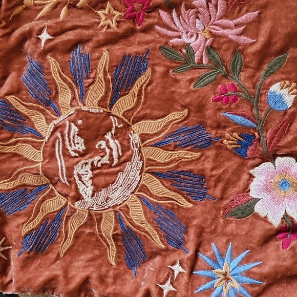 Johnny Was Celestin Velvet Tote  - Rare - EUC -  Price Firm - Picture 3 of 17